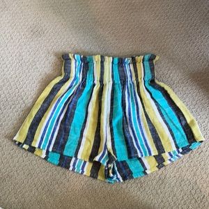 Vici striped shorts
